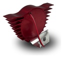 Faro Auxiliar Hyperled Alitas 8-80v  200lm 7 Colores Carcasa