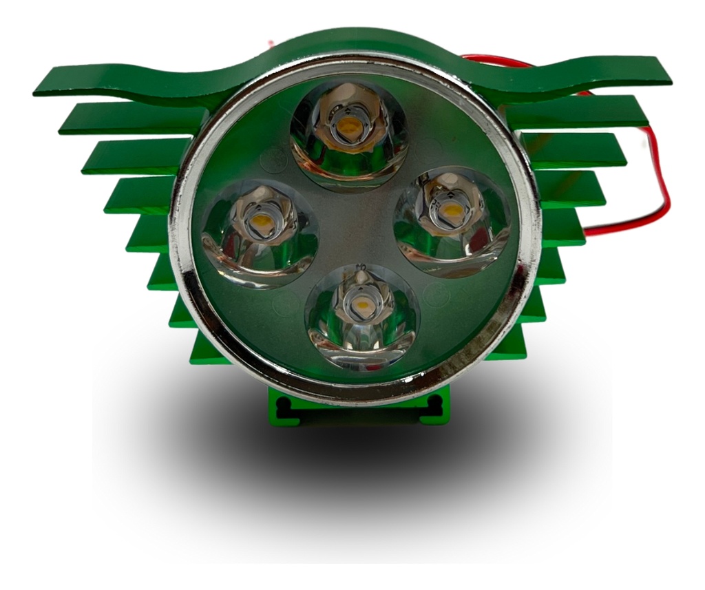 Faro Auxiliar Hyperled Alitas 8-80v  200lm 7 Colores Carcasa