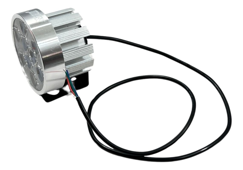 Faro Aux Leds P/moto Ir1575 8-80v 18w
