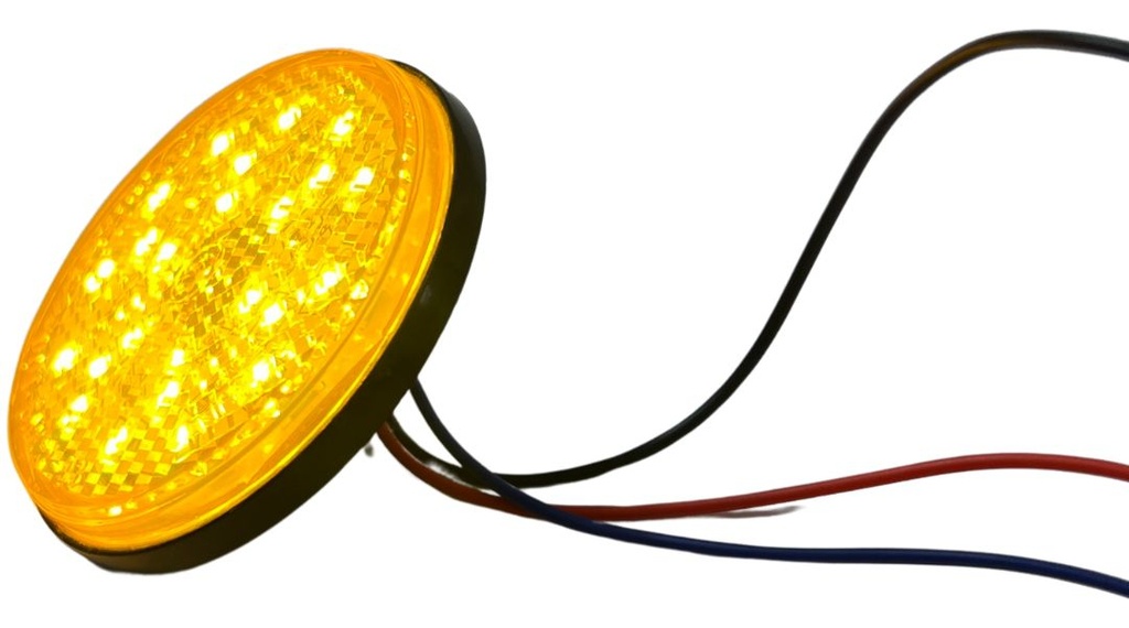 Faro Led Reflector Alta/baja Redondo/rectangular 4 Colores
