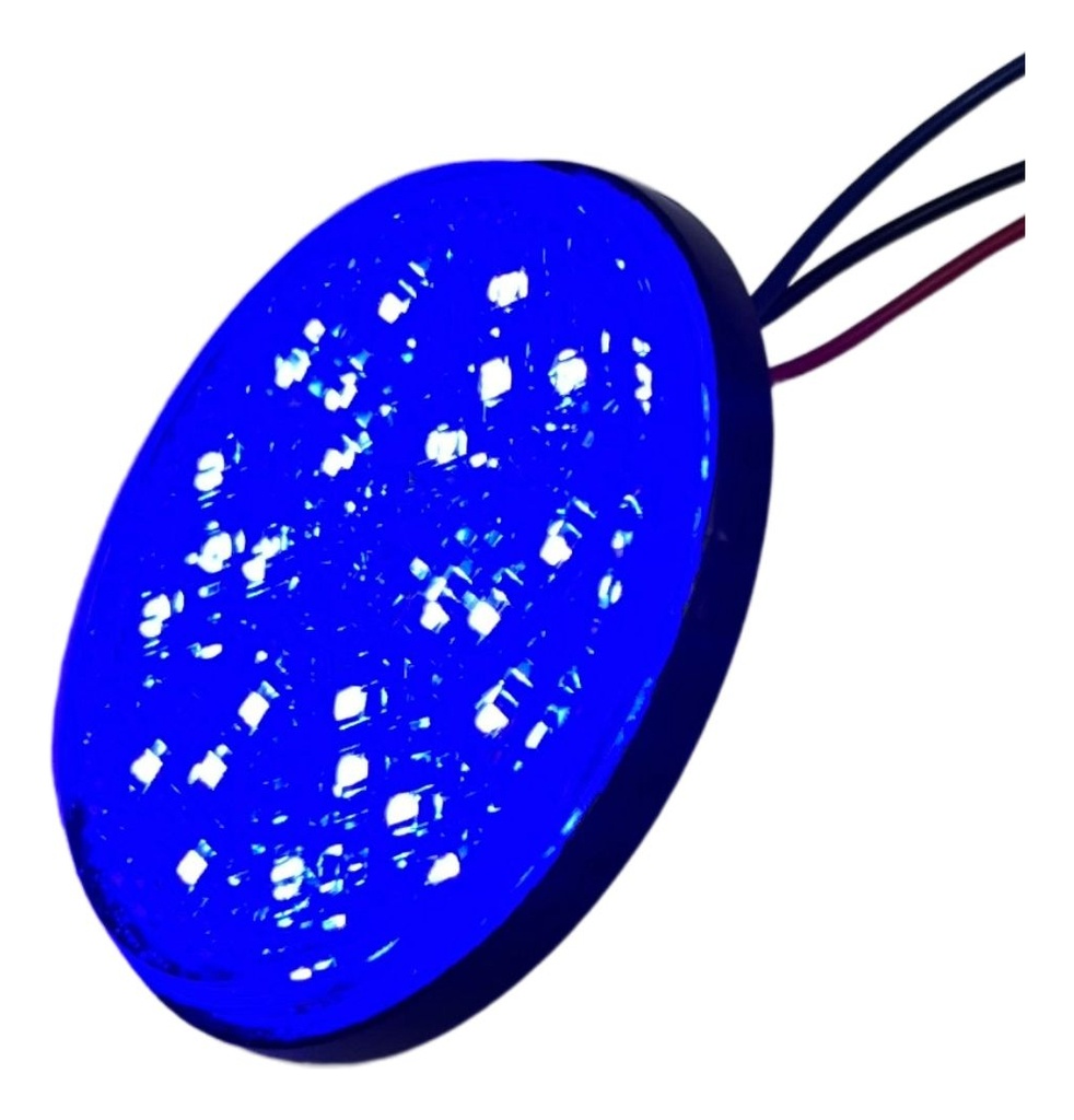 Faro Led Reflector Alta/baja Redondo/rectangular 4 Colores