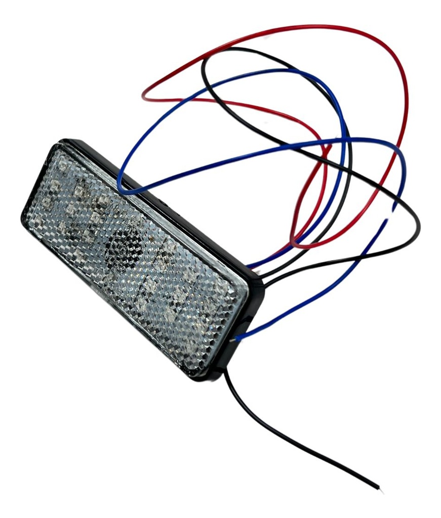 Faro Led Reflector Alta/baja Redondo/rectangular 4 Colores