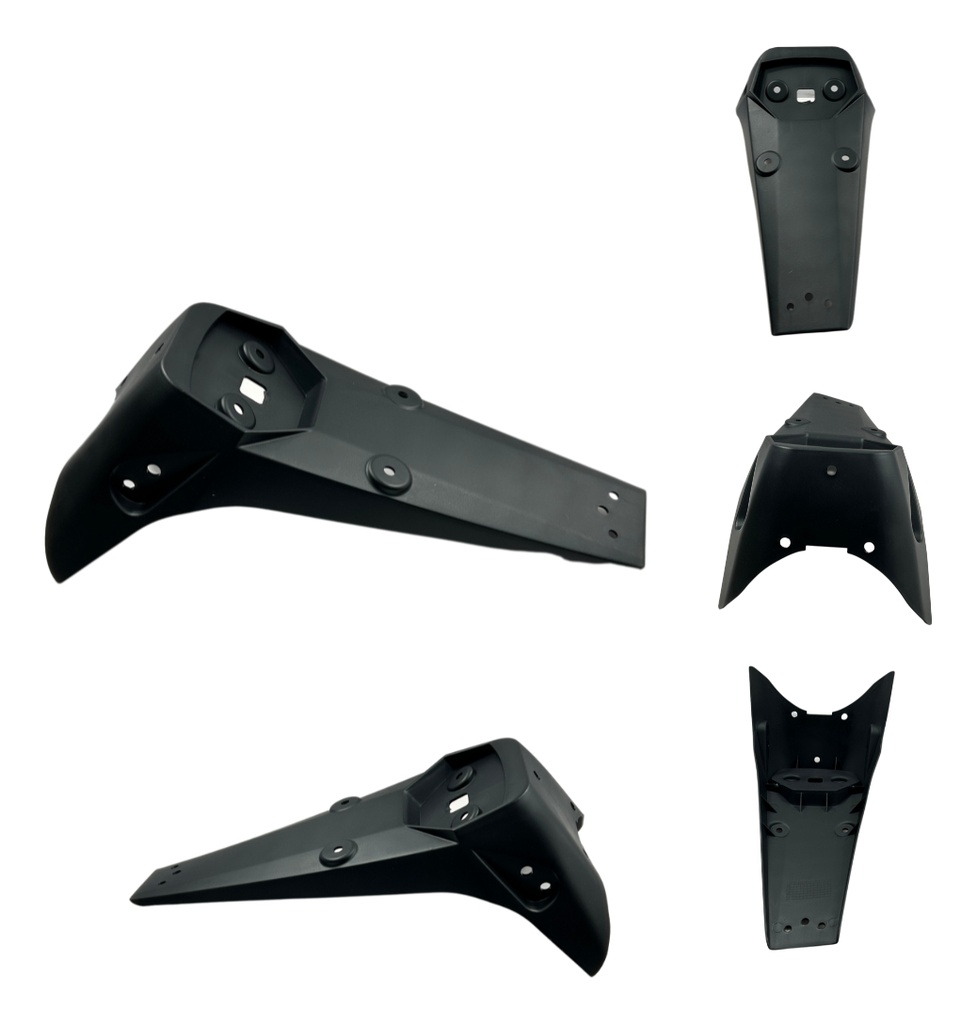 Salpicadera Trasera Negra Dm-150 10-19