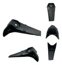 Salpicadera Trasera Negra Dm-150 10-19