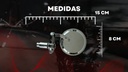 1 Par De Espejos Redondos Para Motocicleta Universal
