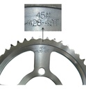 Engrane Traccion Trasero Moto Acero 48t Yamaha Xtz125