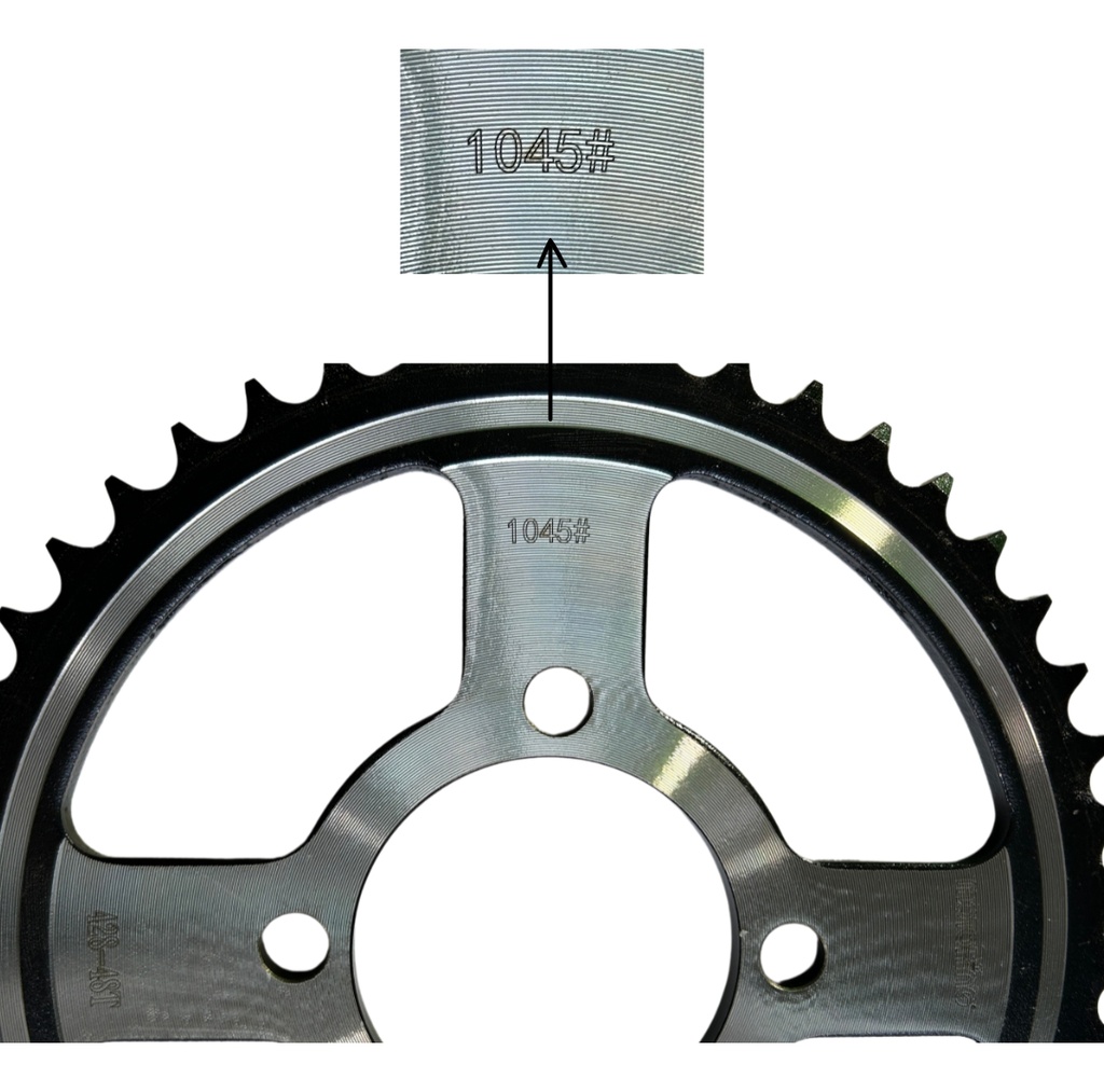 Engrane Traccion Tras Acero #1045 48t Xtz125