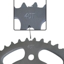 Engrane Tracción Trasero Acero 40t Fz16 #1045 Alta Calidad