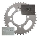 Engrane De Tracción Trasero Acero #1045 38t Italika 125z
