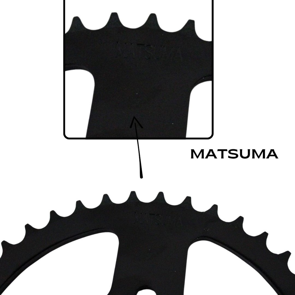 Engrane Traccion Tras Yamaha Ybr-125 43t
