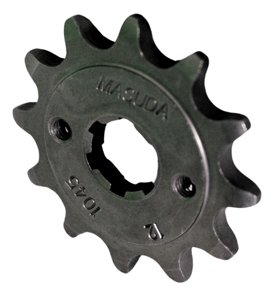 Engrane Traccion Delantero Acero #1045 12t P/ Italika Rc200
