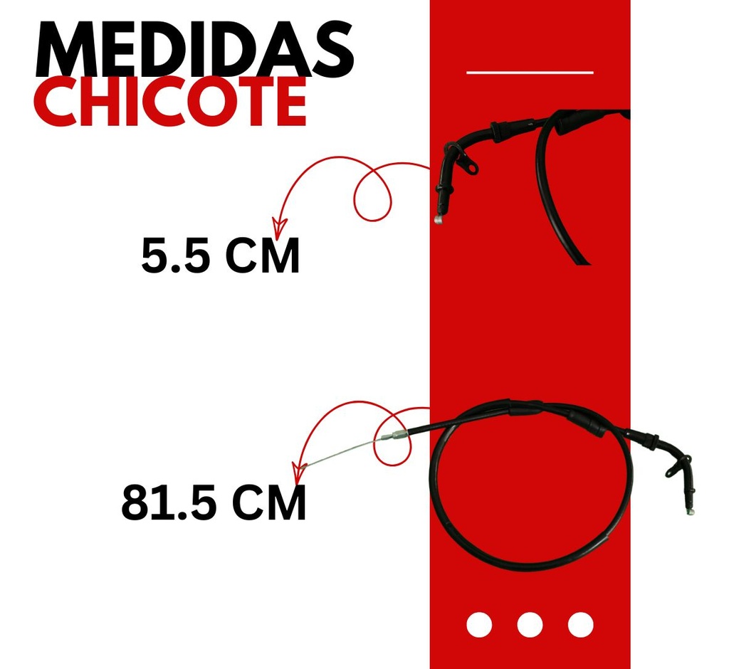 Chicote Acelerador Para Italika Dt125 Marca Matsuma