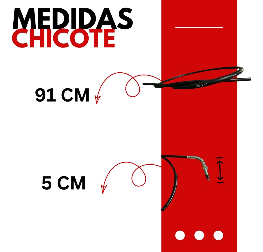 Chicote De Ahogador Para Italika 250-z Marca Matsuma