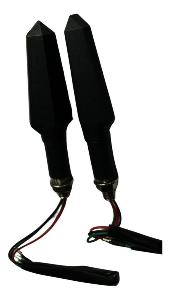 Direccional Led  Universal Motocicleta  Bi-color 12v 2piezas