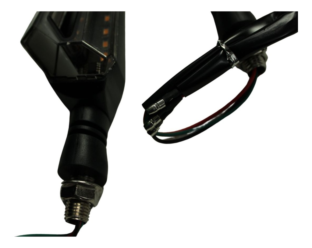 Direccional Led Para Moto Universal  Bi-color Variedad