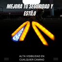 Direccional Para Motocicleta Universal Led Bi-color Varios