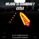 Direccional Para Motocicleta Universal Led Bi-color Varios