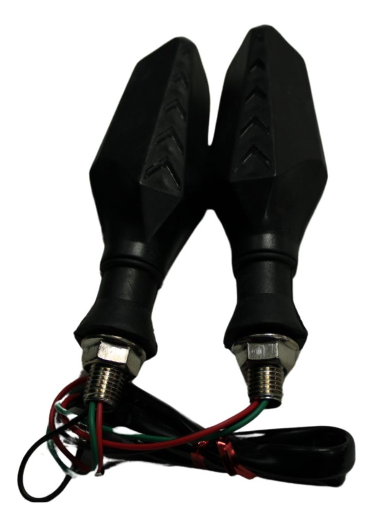 Direccional Para Motocicleta Universal Led Bi-color Varios