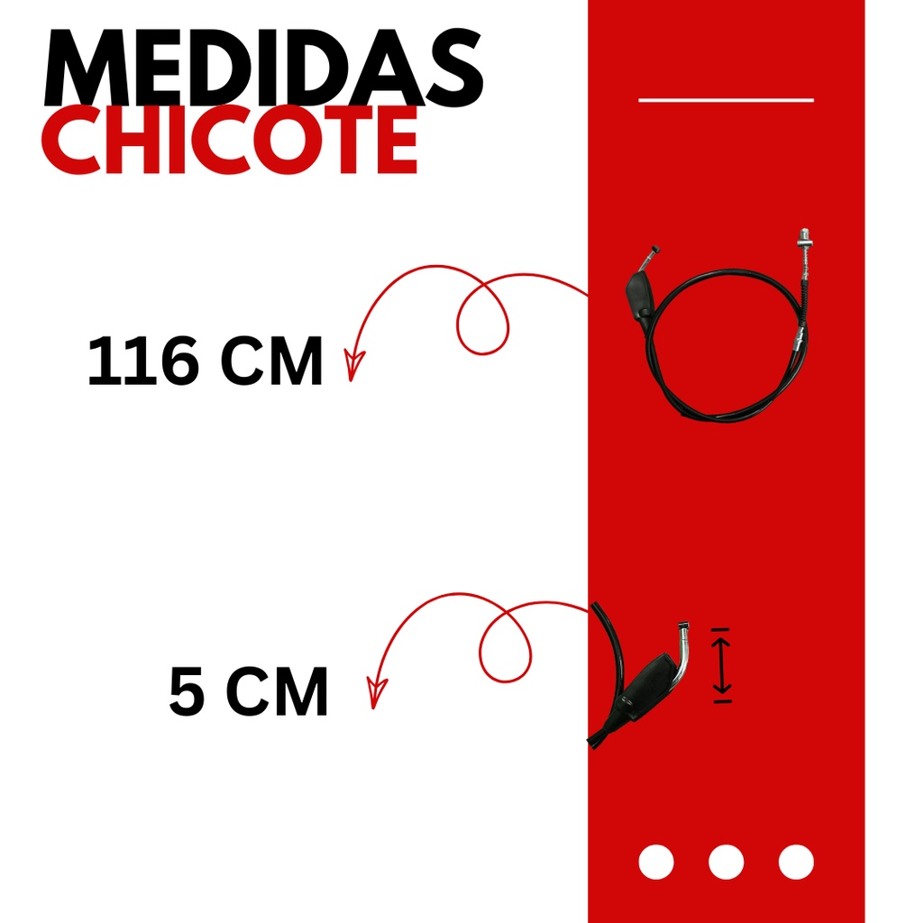 Chicote Freno Delantero Para Motocicleta Honda Gl150