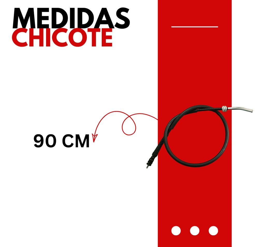Chicote Velocimetro Para Motocicleta Honda Cargo 125