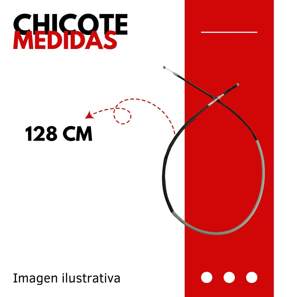 Chicote Freno Delantero Para Motocicleta Honda Nxr 125bross