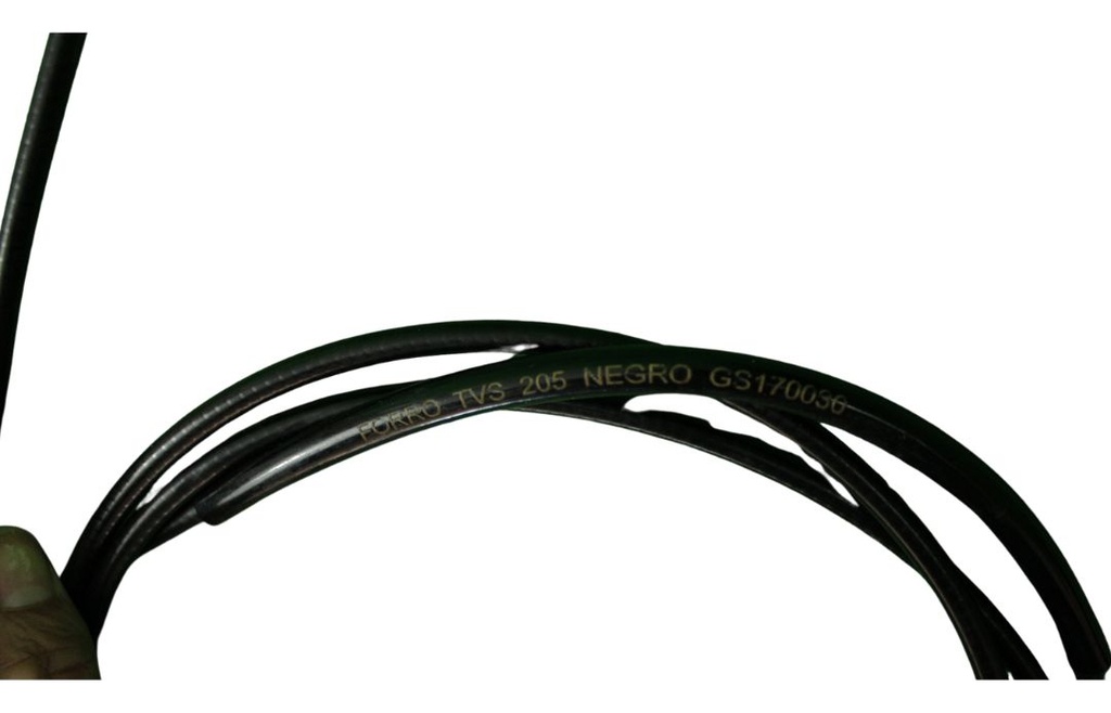 Chicote Velocimetro Para Motocicleta C/forro Tvs 205 Negra