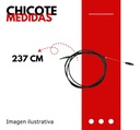 Chicote Velocimetro Para Motocicleta C/forro Tvs 205 Negra