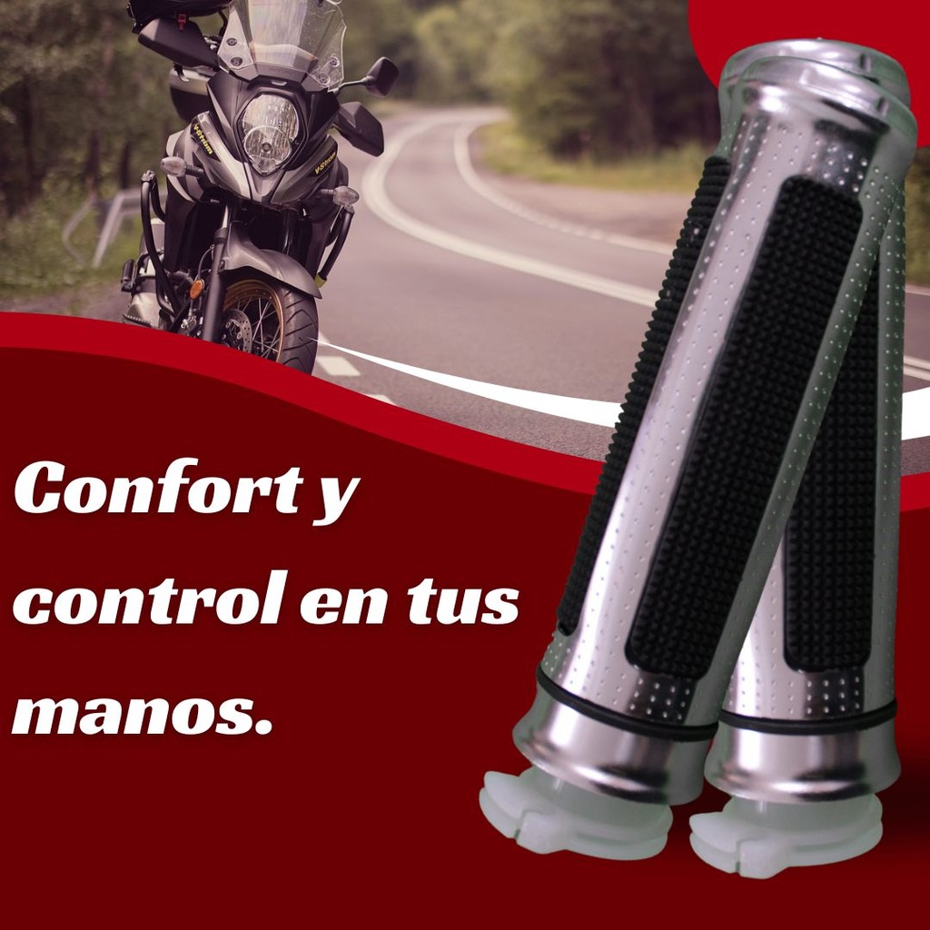 Puños Para Motocicleta Universales De Aluminio/ Colores