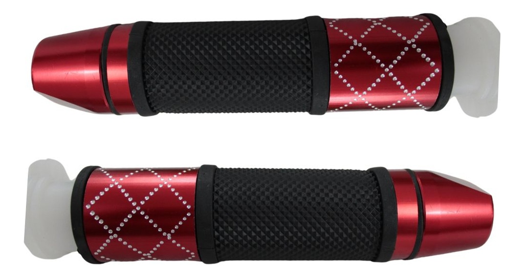Juego De Puños Para Motocicleta Universal Aluminio/ Colores