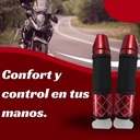 Juego De Puños Para Motocicleta Universal Aluminio/ Colores