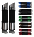 Juego Puños Para Moto Aluminio Azul Marca Matsuma