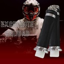 Juego Puños Para Moto De Aluminio Plata Marca Matsuma