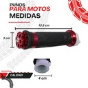 Juego Puños Para Moto De Aluminio Plata Marca Matsuma