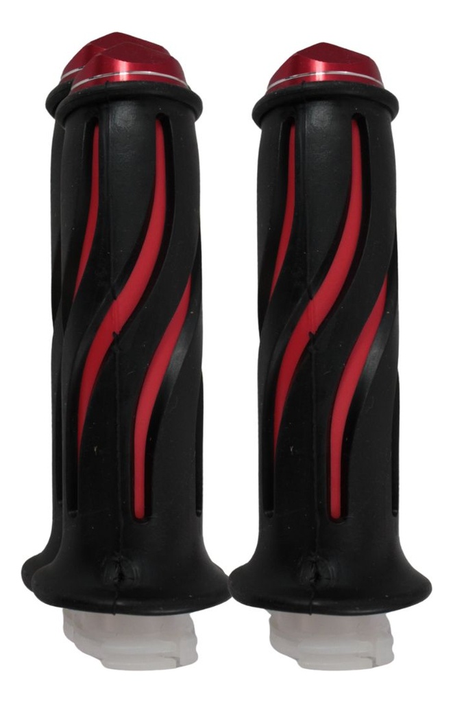 Juego De Puños Para Moto Marca Matsuma Con Goma Plastica
