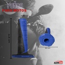 Juego Puños De Goma Plastica Para Moto 6 Variantes De Color