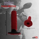 Juego Puños De Goma Plastica Para Moto 6 Variantes De Color