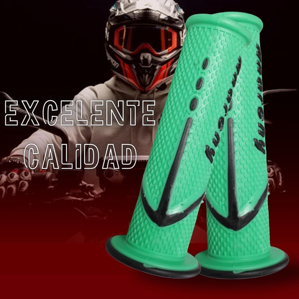Juego De Puños Para Moto De Goma Suave Marca Matsuma