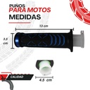 Juego De Puños Para Moto Goma Suave Azul Marca Matsuma