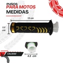 Juego De Puños Para Moto Goma Suave Azul Marca Matsuma