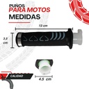 Juego De Puños Para Moto Goma Suave Azul Marca Matsuma