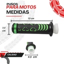 Juego De Puños Para Moto Goma Suave Azul Marca Matsuma