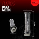 Juego De Puño Con Tapa Cromada De Aluminio 5 Variantes Color