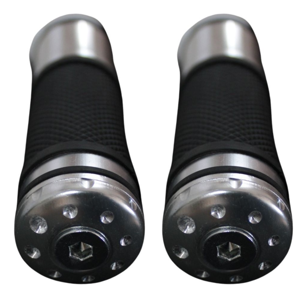 Juego De Puños Para Moto/aluminio Con Goma Antideslizante