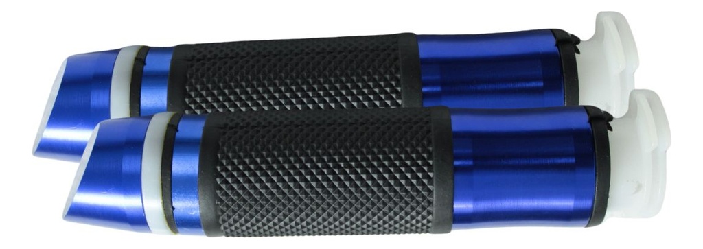 Juego De Puños Aluminio Para Moto Universal Con Luz Led