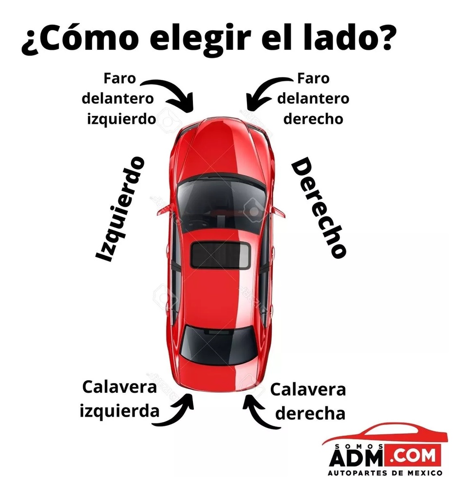 Cuarto Punta Filo Negro Ford F-150 87-91 Izquierdo