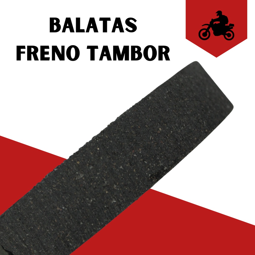 Balata Freno Tambor Para Chopper Italika Tc250 Marca Matsuma