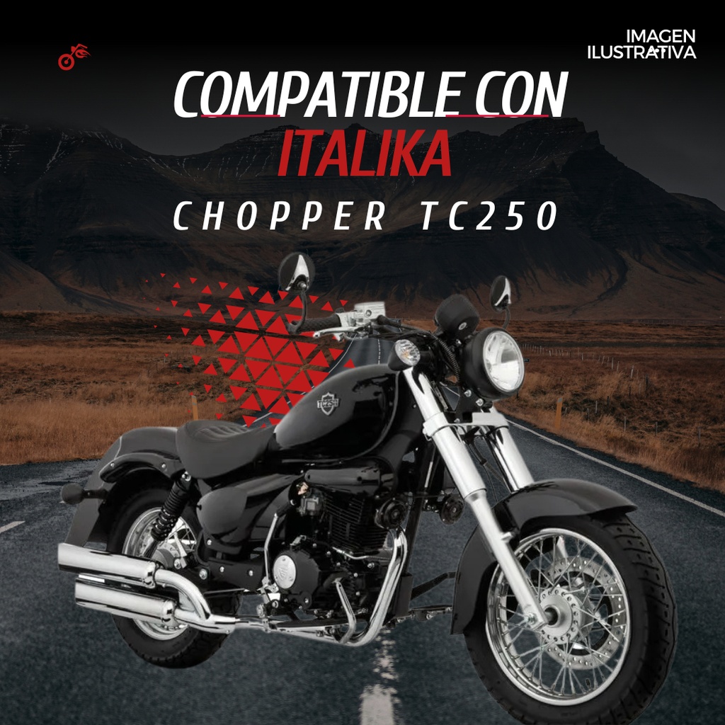 Balata Freno Tambor Para Chopper Italika Tc250 Marca Matsuma