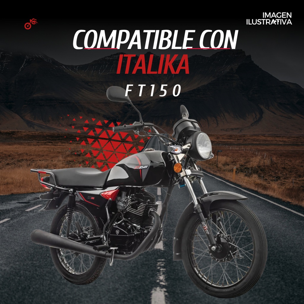 Balata Freno Tambor Para Moto Italika Ft150 Marca Matsuma