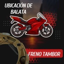 Balata Freno Tambor Italika St90,ft125,cs125