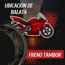 Balata Freno Tambor Para Yamaha Crypton Marca Matsuma
